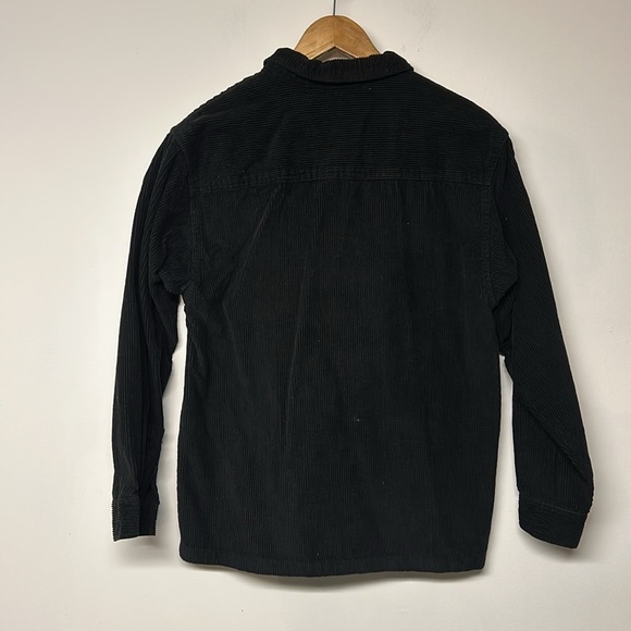 Vintage Black Corduroy Full Zip Jacket - Picture 7 of 9